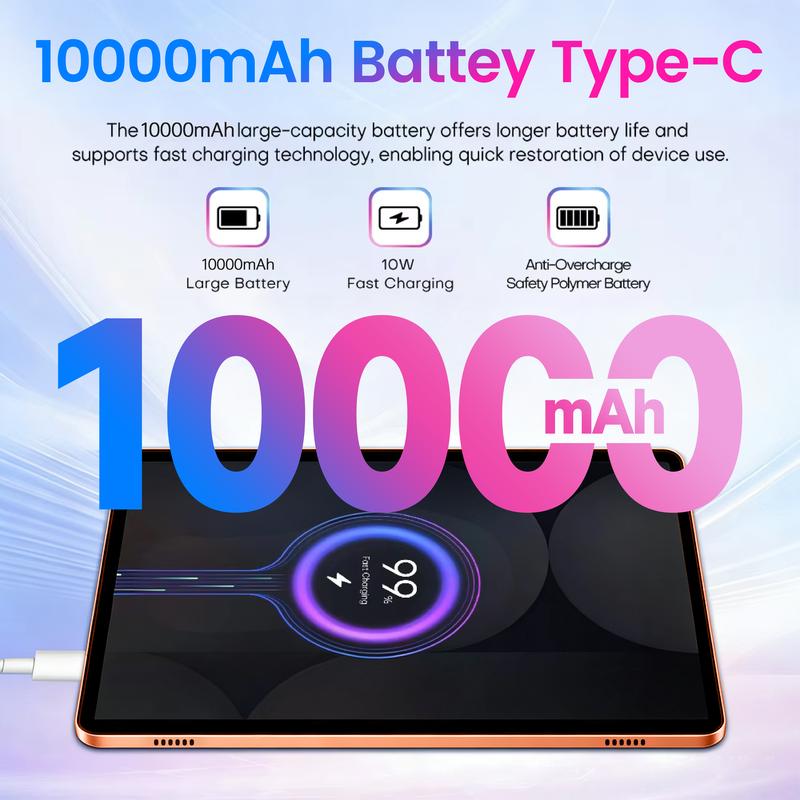 Tablet X9 Ultra 11” Android 15 | 12GB RAM + 256GB | Batería 10000mAh | WiFi 5G